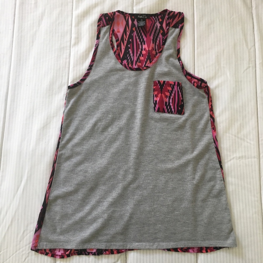 Rue 21 XS Multicolor Summer Top